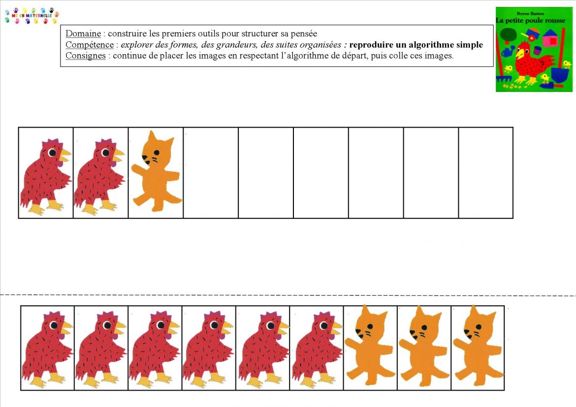 Algorithme Mc En Maternelle