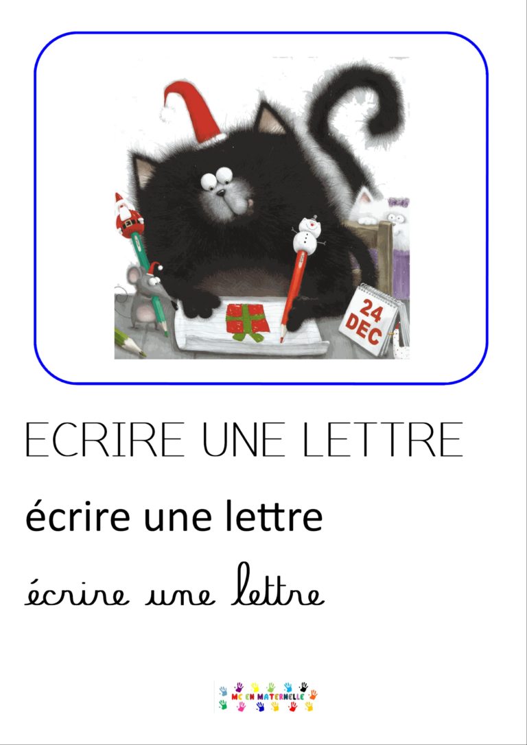 Joyeux noël Splat imagier MC en maternelle