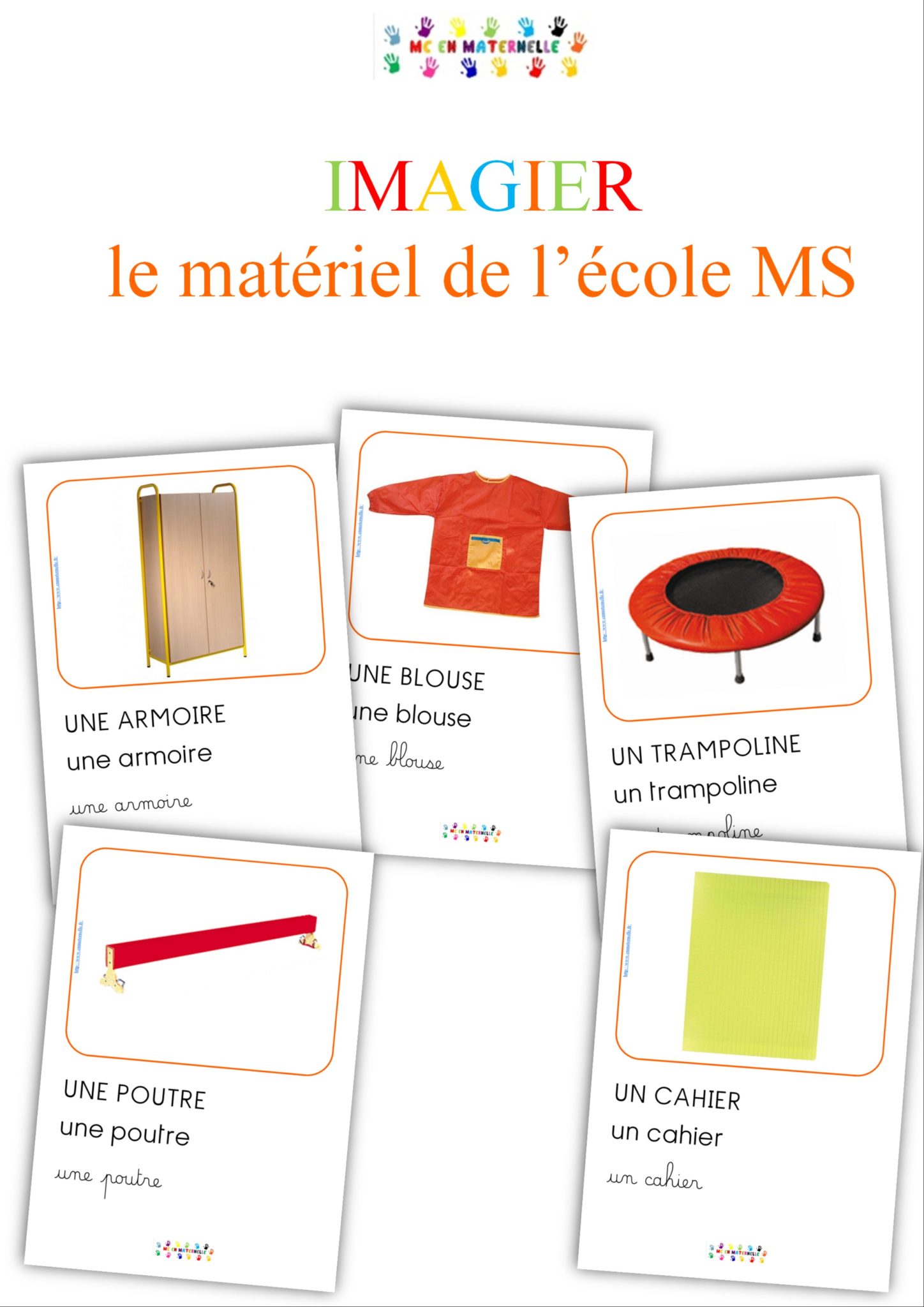 Imagiers – MC En Maternelle