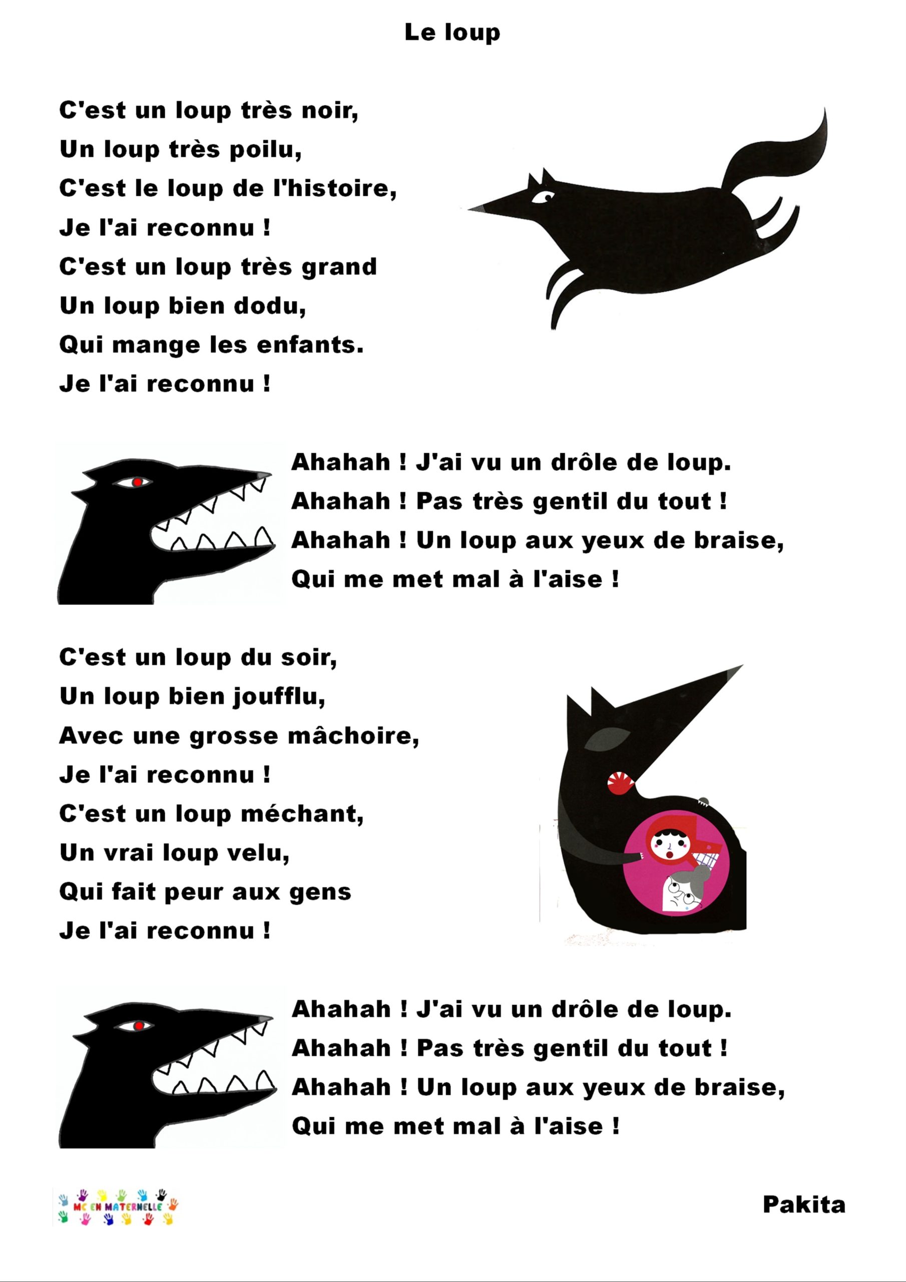 Le Petit Chaperon Rouge Chansons