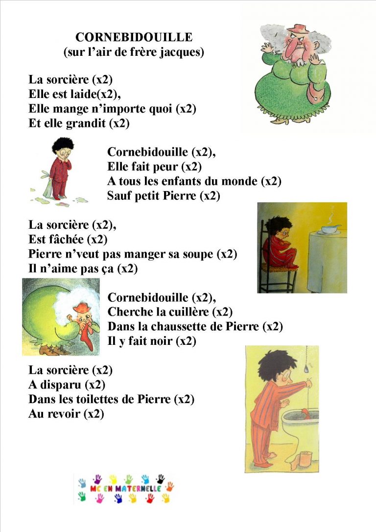 Cornebidouille en chanson