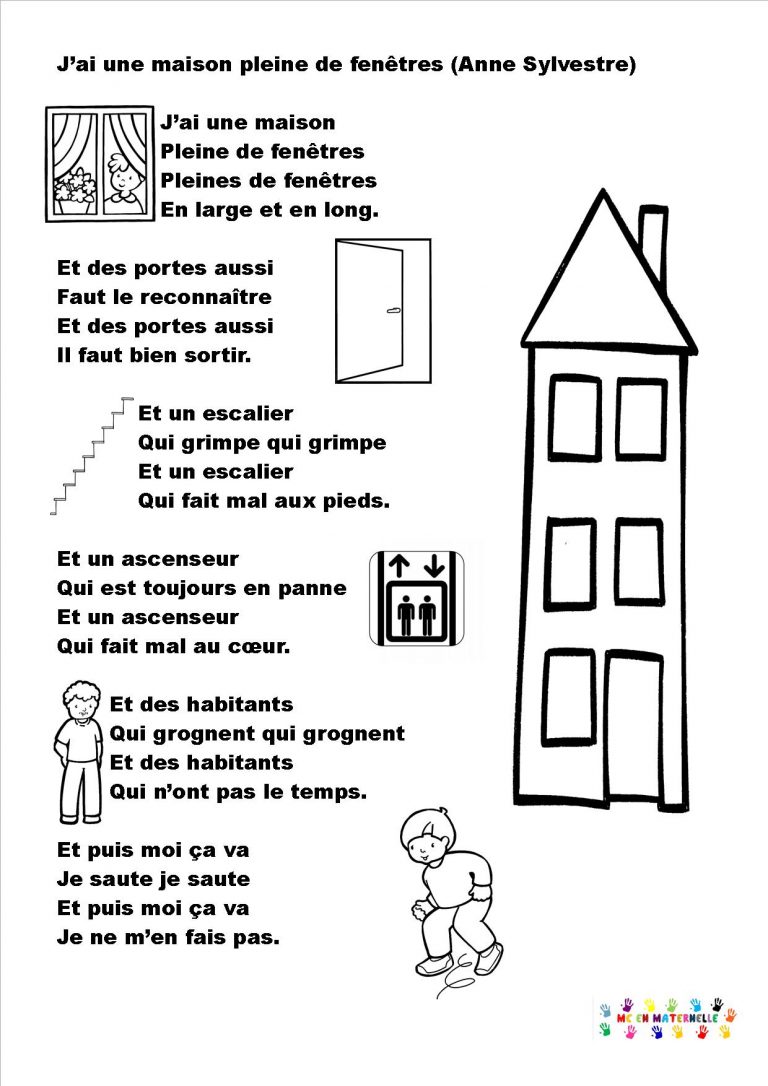 J’ai une maison, pleine de fenêtres