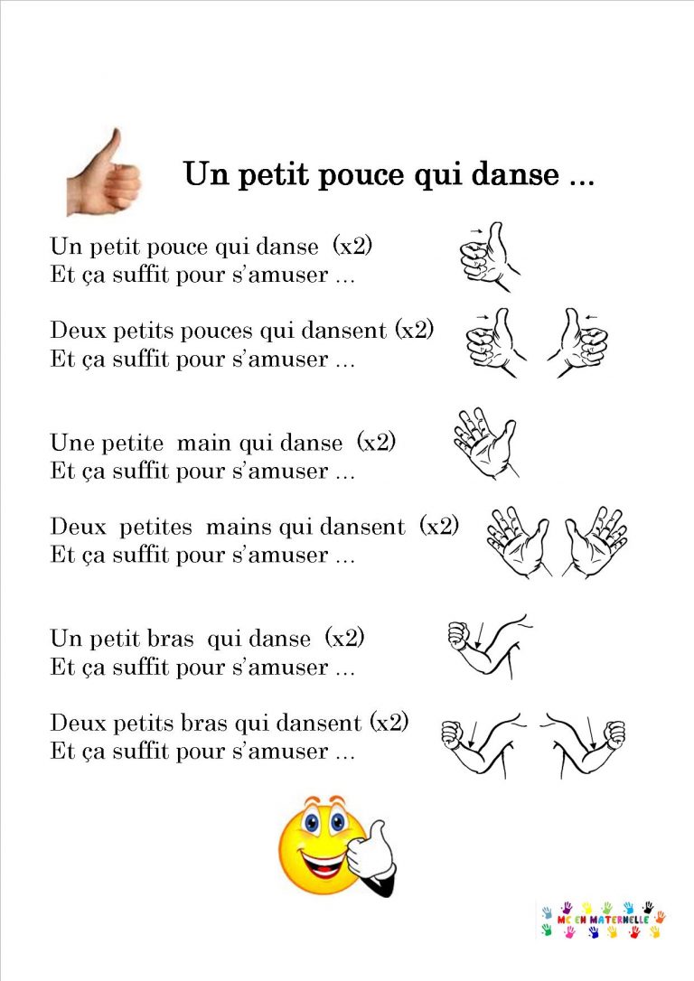 Un petit pouce qui danse …