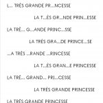 la très grande princesse : retrouver les lettres manquantes dans le titre