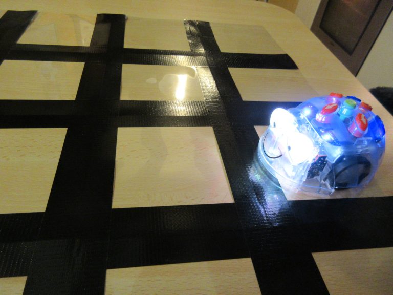 Tapis transparent pour les robots