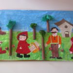 Le petit chaperon rouge : art visuel -> fresque