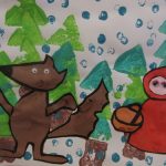 Le petit chaperon rouge : art visuel