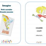 Petit cartable, grande journée : imagier