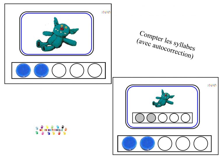 Le petit ogre qui veut aller à l’école : compter les syllabes