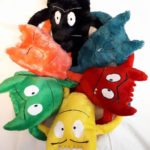 Voici mes peluches de la couleur des émotions