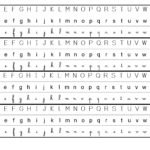 Bandelettes alphabet en 2 ou 3 graphies pour les ateliers autonomes et – ou les porte-clés