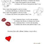 Chanson pour la maternelle : les bisous