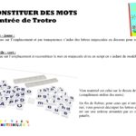 La rentrée de Trotro : atelier des mots