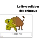 Le livre syllabes des animaux