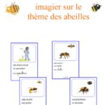 L’abeille à miel : Imagier (thème des abeilles)