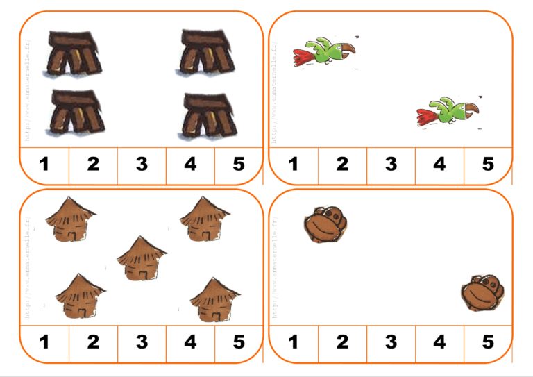 Zekéyé : carte à compter