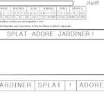 Splat adore jardiner : titre de l’album