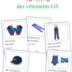 Imagiers pour petits, moyens et grands sur les vêtements