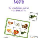 Loto et mémory sur les aliments pour PS, MS et GS