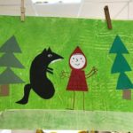 le petit chaperon rouge : art visuel et maquette