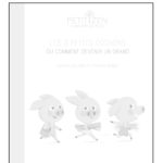 Les trois petits cochons : puzzle de la couverture