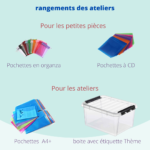 Rangement des ateliers