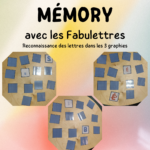 Mémory avec les Fabulettres